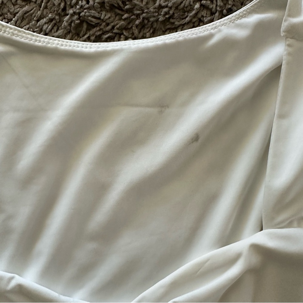 White A Line Dress - Picture 7 of 7